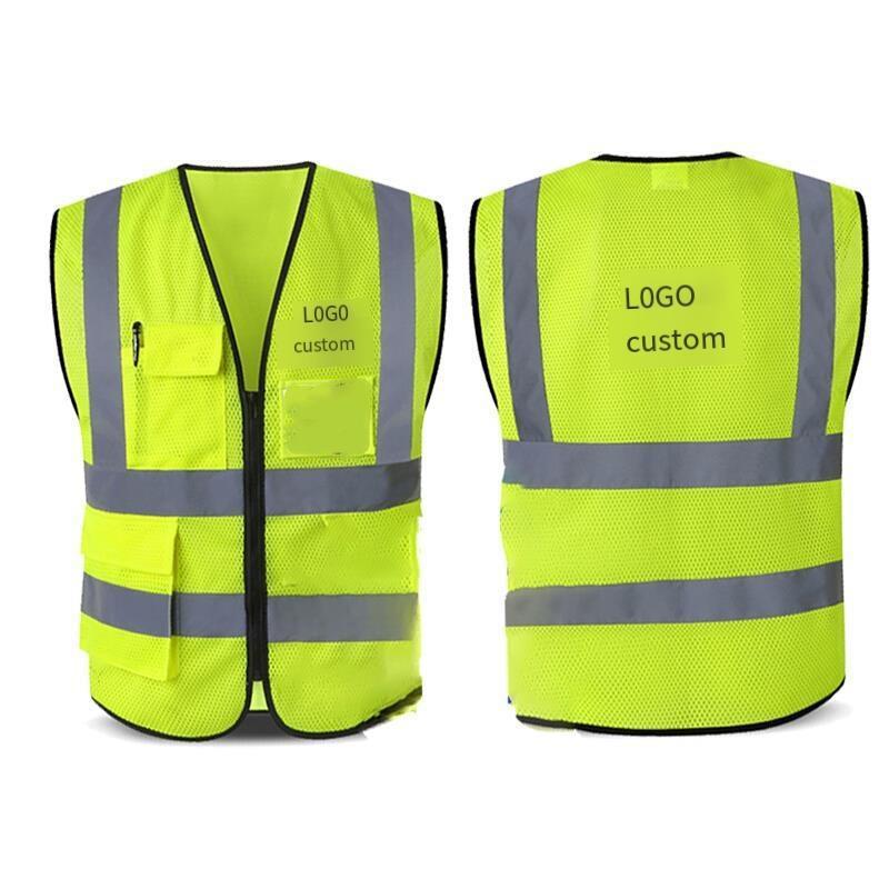 High Visibility Reflective Safety Reflective Vest Personalized