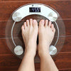 Digital Glass Weighing Machine Round Personal weighing scale for home use Weight Machine