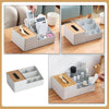 Multifunction Tissue Box Rectangular Facial Tissue Holder Dispenser for Dining Room, Kitchen, Bedroom Dressers and Home