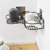 Punch-Free Multipurpose Kitchen Bathroom Storage Shelf Wall Holder Storage Rack Bathroom Rack Organizer Storage Box with Strong Magic Sticker Shower Caddies Kitchen Rack Storage Rack