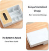 Multifunction Tissue Box Rectangular Facial Tissue Holder Dispenser for Dining Room, Kitchen, Bedroom Dressers and Home